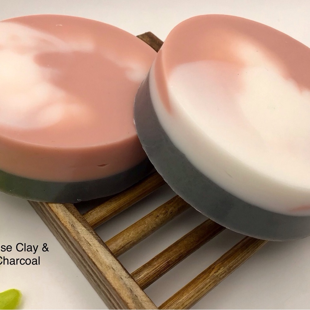 Rose Clay & Charcoal Spa Soap